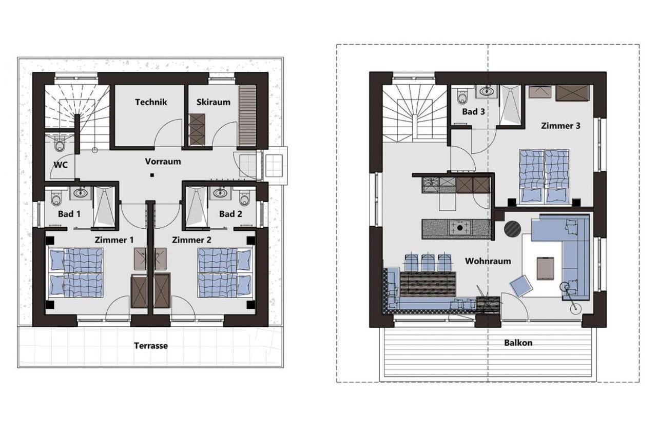 Apartment In Wald Im Pinzgau With A Carport Екстер'єр фото